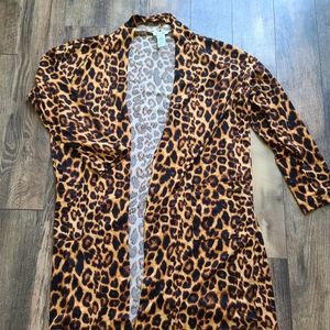 Leopard over shirt (long sleeve)
